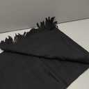 Large Fashion Scarf Wraps for Women Ladies Soft Warm Winter Solid Shawl Scarves Plus Spring Wraps Scarf 30x75in Black