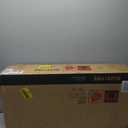 Irontar Rattan Nightstand with Charging Station, 27.6" Wide Bedside Table with 3 Large Drawers, Wooden End Table with Solid Wood Legs for Bedroom, Dorm, Natural BZZ011ME