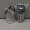 Nutribullet Blender Cups & Blade Replacement Set, 32oz & 24oz Nutribullet cups with Lid To-Go Lid and Lip Ring, Replacement Cups for Nutri Bullet Blenders 600w & Pro 900w Accessories 6 PCS