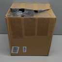 Hiboom 2 Pieces Traffic Light Toy 2 in 1 Simulation Safety Traffic Indicator Crosswalk Signal with Lights and Sounds for Birthday Educational Toy Gift 4 Sides, 28.4 Inch Height