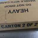 Prepac 4 Sided Revolving Display Cabinet, Black Storage Cabinet with 36 Adjustable Shelves Narrow DVD Storage Cabinet Ideal for Living Room 18.75" D x 18.75" W x 65" H