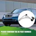 Right Front Lower Control Arm with Ball Joints Set for 2014-2020 MDX, 2016-2022 Pilot, Control Arm Replacement: 51350-TZ5-A01