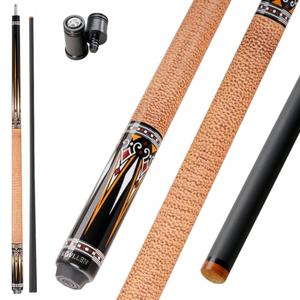 KONLLEN Carbon Fiber Pool Cue Stick 58-inch Professional Pool Sticks for Adults Full Carbon Technology Low Deflection Pool Cue Billiard Cues with 12.5mm Tip (Easy to Control, Pro Taper, Ultra-Smooth)