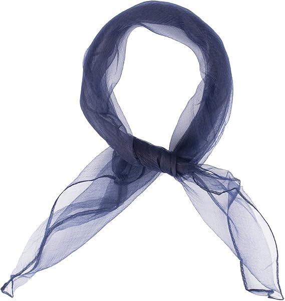 Women Fashion Ruched Detail Sheer Soft Casual Scarf