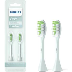 Philips One by Sonicare 2pk Brush Heads, Mint Blue BH1022/03