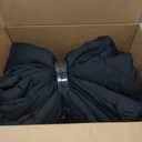DOWNCOOL Comforters Full Size, Duvet Insert,Black All Season Duvet, Lightweight Quilt, Down Alternative Hotel Comforter with Corner Tabs (Black, Full 82x86 Inches)