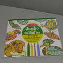 Melissa & Doug Jumbo Coloring Pad (11 x 14 inches) - Animals, 50 Pictures - Animal Coloring Book, Art Paper For Kids Painting And Drawing