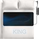 Grounding Mat for Bed, Grounding Pad for Sleeping, Tear-Resistant PU Leather Grounding Mattress with Cord