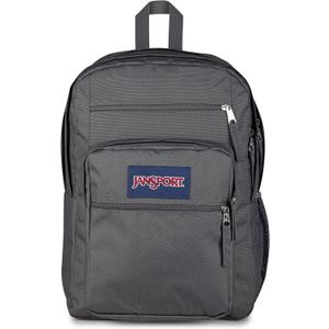JanSport 34L Big Backpack - 15 Inch Laptop Sleeve, Smokey Grit, One Size