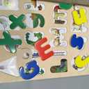 Melissa & Doug Upper & Lower Case Alphabet Letters Wooden Puzzle - 52 Pieces, 18.9 Inches X 12.2 Inches
