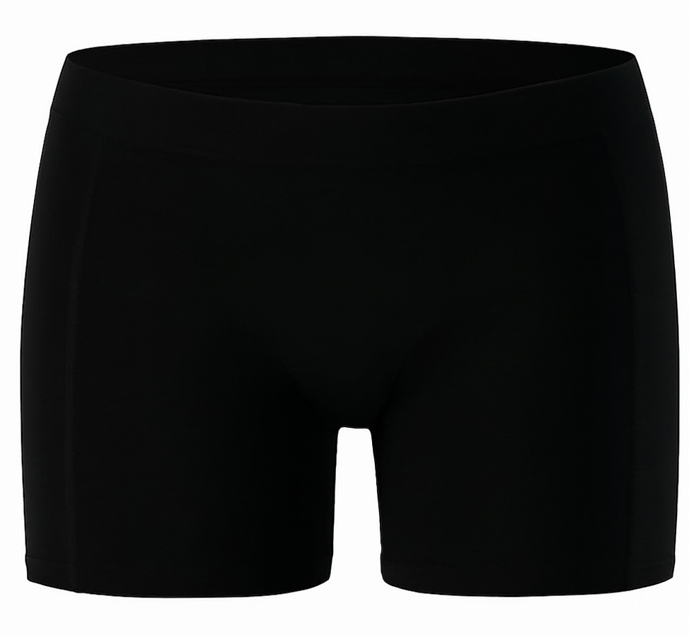 Women's Short Panties 3Pack , Black ,Size XL