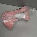 OYOANGLE Women's Lingerie Set 2 Piece Mesh Lace Sheer Chemise and G String Babydoll Nightwear (Medium, Pink)