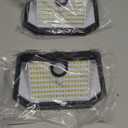 Solar Outdoor Lights, 2-Pack Super Bright 178 LEDs Motion Sensor Wall Light with 270 Wide Angle & 3 Modes, Waterproof Solar Powered Security Light for Patio Garden Garage Front Door