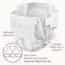 Bambo Nature Hypoallergenic Baby Diapers, Eco-Labelled Sustainable Diapers, Enhanced Leakage Protection, Totally Chlorine-free, Skin Friendly, and Super Absorbent - Size 6 (24 Count)