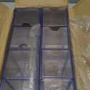 2 Pack Drink Packet Organizer, Acrylic Drink Mix Holder with 4 Clear Drawers Water Flavor Packets Container for Kitchen Pantry Home Organization (2 Pack)