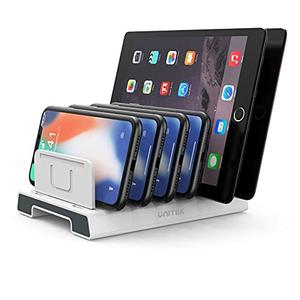 Unitek Adjustable Universal Multi Device Organizer Dock Stand Holder Compatible for iPhone, iPad, Kindle, Fire Tablet, Samsung Galaxy, Google Nexus, Pixel, All Electronic Devices-No Charging Port Unitek Adjustable Universal Multi Device Organizer Dock Stand Holder Compatible for iPhone, iPad, Kindle, Fire Tablet, Samsung Galaxy, Google Nexus, Pixel, All Electronic Devices-No Charging Port