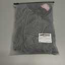 WDIRARA Women's Plus Size Glitter Drop Shoulder Sweatshirt Metallic Round Neck Long Sleeve Party Rave Pullover Tops (Silver)