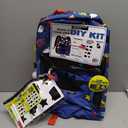 DIY KIT Backpack 16.5"H x 12.5"W x 5.5"D 2 Chalk Markers 2 Sheets Of Write & Wipe Stickers