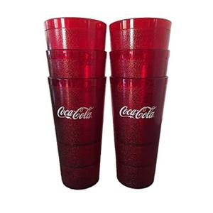 Supply Depot coca cola Restaurant Red Plastic Tumblers 18 Pack