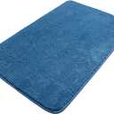 Quick Dry Bath Mat Bathroom Rugs, Super Absorbent Bath Mat, Soft Shaggy Bath Room Floor Mats for Bathroom, Machine Washable, Plush Comfort, for Tub, Floor, Bathroom (15.6x23.4in)