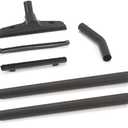 Shop-Vac 9190300 1.5 Inch Diameter Accessory Kit, 2 Extension Wands, Elbow Grip, 12 Inch Floor Nozzle With Brush/Squeegee Inserts