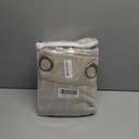 Bujasso Beige 80% Blackout Curtains with Sheer Overlay Mix and Match Double Layer Thermal Insulated Window Panels 84 inch for Living Room Bedroom Beige Drapes with Tiebacks Grommet Top 54" Wx84 Lx2