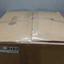 Sweetcrispy Office Computer Desk Chair, Ergonomic High-Back Mesh Rolling Work Chairs with Wheels and Adjustable Headrests, Comfortable Lumbar Support, Comfy Flip-up Arms for Home, Bedroom, Study,Black