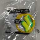 Howard Leight by Honeywell Maximum Lite Low-Pressure Corded Disposable Foam Earplugs, Box of 100 Pairs (LPF-30), Green