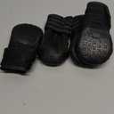 XSY&G Dog Boots,Waterproof Dog Shoes,Dog Booties with Reflective Rugged Anti-Slip Sole and Skid-Proof,Outdoor Dog Shoes for Medium to Large Dogs 4Pcs-(Size 6:2.9''x2.5'')(L*W) for 52-70 lbs, Black)