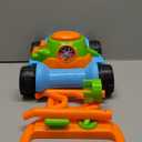 SLOOSH Bubble Lawn Mower Toddler Toys - Leak-Proof Bubble Machine Pretend and Play Gardening Toy for Indoor Outdoor Use, Push Toys Preschool Baby Boys Kids Halloween Birthday Gifts (Blue)