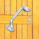 6" Grab Bar, Marine Grade 316 Stainless Steel Bath Shower Bars Heavy Duty Bathroom Hand Rail Safety Handle Pull for Elderly Seniors Assist, for Home Boat Yacht Rvs Garage Barn Gate Door Handles (1Pcs)