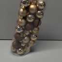 1.57" Bronze Christmas Balls Ornaments 40 Pcs Shatterproof Christmas Ornaments Set Matte Mini Bronze Ornament for Xmas Tree Halloween Holiday Party