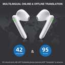 Timekettle WT2 Edge W3 Translator Device,Bidirection Simultaneous Translation, Translator Earbuds with 40 Languages, Real time Translator,Fast Reaction with Revolutionary Al Tech, Online Version