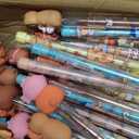 Ulema 48 Pieces Cute Capybara Stackable Pencils Capybara Study Supplies Translucent Multi Point Push Fun Pencils Gifts for School Supplies Classroom Rewards.