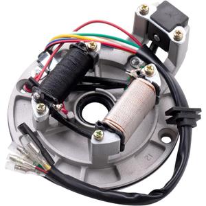 2 Coil Ignition Magneto Stator Plate for 50cc 70cc 90cc 110cc 125cc Taotao Kazuma SSR Baja ATV Quad Dirt Kick Bike 4 Wheeler