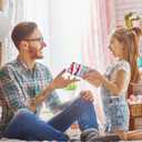 Fainne 24 Set/48 Pcs Christmas Crafts Christmas DIY Color Your Own Can Covers Can Sleeve Cooler Crafts Beer Cover DIY Craft Gifts for Xmas Beer Beverages Cans Bottles Holiday Party Gift Supply