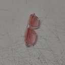 FEISEDY Vintage Square 70s Flat Aviator Sunglasses Women Men Classic Retro Stylish Frame UV400 Sunglasses B2622 (010 Transparent Pink & Gradient Pink Lens)