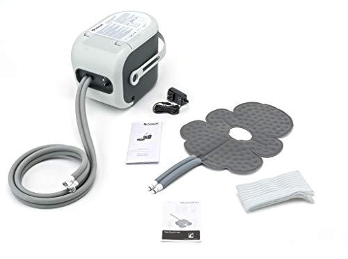 Ossur Cold Rush Therapy Machine System with Knee Pad - Ergonomic, Adjustable Knee Ice Pack Wrap - Quiet, Lightweight Ice Pack for Knee - Strong Cryotherapy Ice Machine for Knee After Surgery