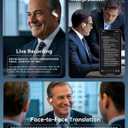 AI Translation Earbuds Real Time - Audifonos Traductores Ingls Espaol, 3-in-1 Translator Device, Supports 144 Languages & Accents, Open Ear Earbuds with Charging Case (Dusty Khaki)