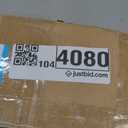 Oversized Camping Chairs for Adults Folding Padded Camping Chair Heavy Duty XL Camping Chair - 400LBS Support Lawn Chairs for Outdoor Sports Beach Fishing with Cup Holder & Carry Bag (Grey)