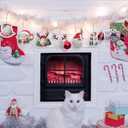 Syhood 36 Pcs Volleyball Christmas Ornaments Wooden Hanging Sports Ornaments Funny Tree Decorations Xmas Holiday Volleyball Gifts for Women Men Coaches Teammates Ball Lovers, 12 Styles