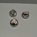 TOMOON DG64-00473A High - Strength Steel Stove Knobs Replacement for SAM-Sung Gas Range Oven - Perfect Fit for NX58H5600SS, NX58J5600SG/AA, NX58F5500SS & More Sa-msung Oven Gas Range Models