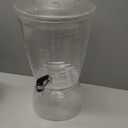 CreativeWare Bark Beverage Dispenser, 2.5 Gallon, Clear, (Pack of 1)