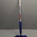 Professional Window Cleaner Squeegee with Extension Pole Up to 3 Ft Long | 2-in-1 Squeegee and Scrubber Washer Tool | Window Washing Cleaning Kit For Indoor Outdoor, Glass, Car, Home or Commercial Use