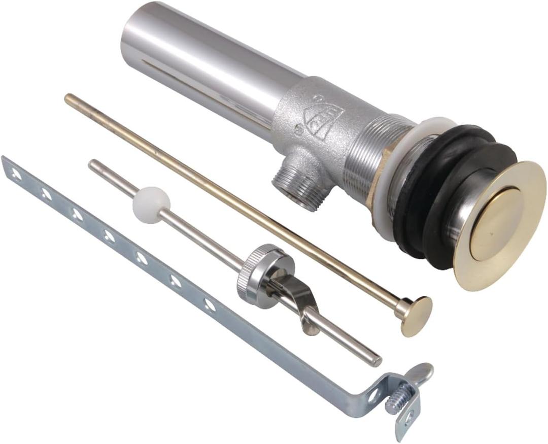Kingston Brass KB1002 Columbia 22 Gauge Pop Up Assemble, 2-1/8", Polished Brass