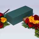 FLOFARE Pack of 8, Dry and Wet Floral Foam Blocks for Fresh and Artificial Flowers, Each (7.8 L x 3.5 W x 2.4 H), for Wedding, Birthdays, Home, Office and Garden Decorations