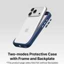 RhinoShield Mod NX Bumper Phone Case for iPhone Air Black | Bumper Case without Backplate, Ultra-Slim Design, Minimalist Style, Military Grade Drop Protection