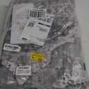 Rugcomf Vintage Medallion Kitchen Rugs Non Slip Washable 2'7"x8' - Low Pile Runner Rug, Boho Carpet for Hallways, Laundry, Bedroom, Bathroom - Grey and White