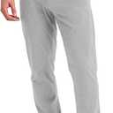 Hanes Originals Cotton Joggers, Jersey Sweatpants for Men with Pockets (Large, Light Steel)