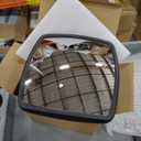 Door Mirror with Arm Black Fit for International 4300 4400 7400 7600 8500 8600 (right side)